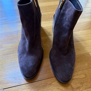 Vince Camuto Brown Ankle Boots